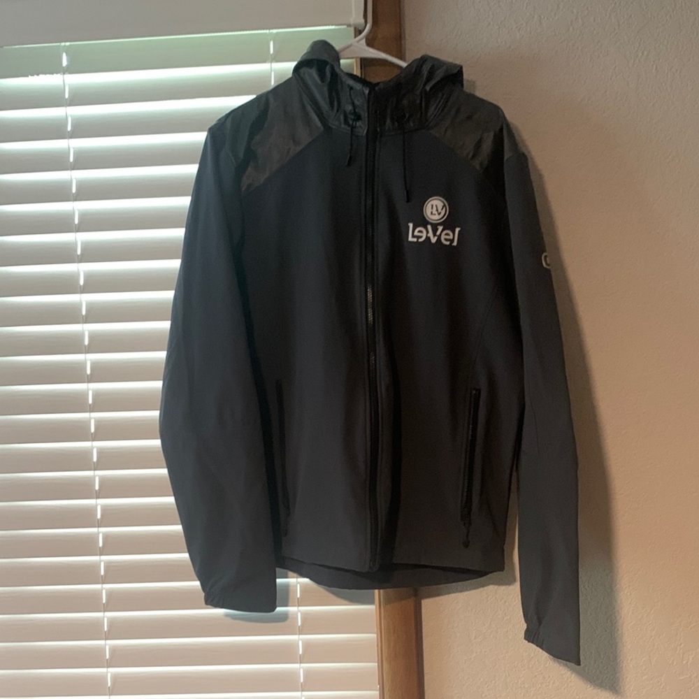 OGIO Unisex Rain Jacket Dark Grey Medium
